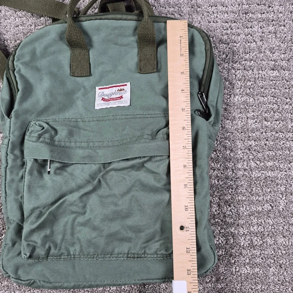 Doughnut Backpack Sage Green Canvas Outdoor Adventure Utility Gorpcore Mini